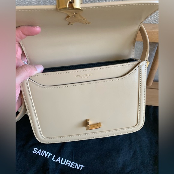 SAINT LAURENT Solferino Small Bag in Tan — LIKE NEW! - Picture 10 of 11
